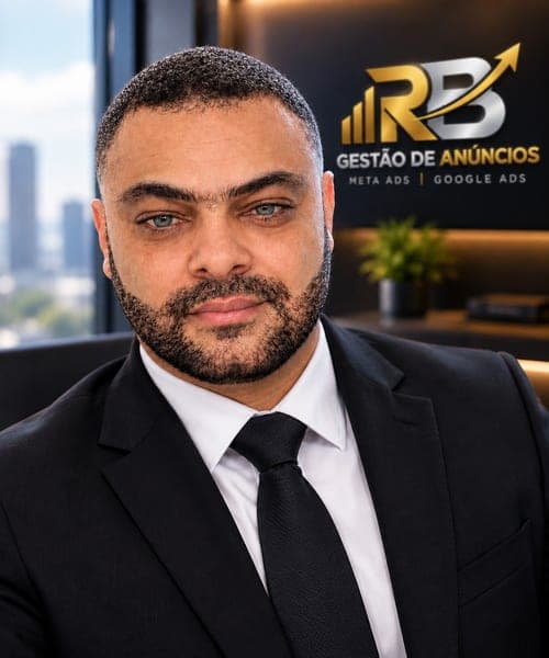 Rogério da Silva Bruno, gestor de tráfego da RB Gestão de Anúncios